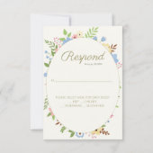 Bloemenkruisdoop RSVP – Zachte pastel (Achterkant)