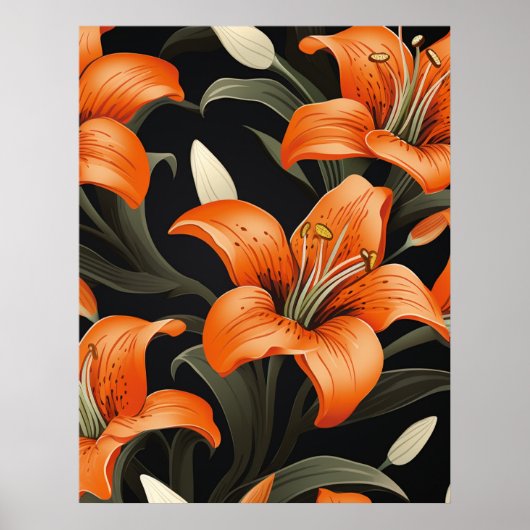 BLOEMENKUNST #1 POSTER (Voorkant)