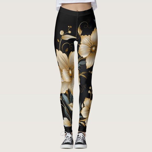 BLOEMENKUNST #2 LEGGINGS (Voorkant)