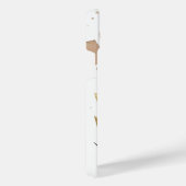 Bloemenkunst in gouden vector afbeelding iPhone hoesje (Rechterkant)