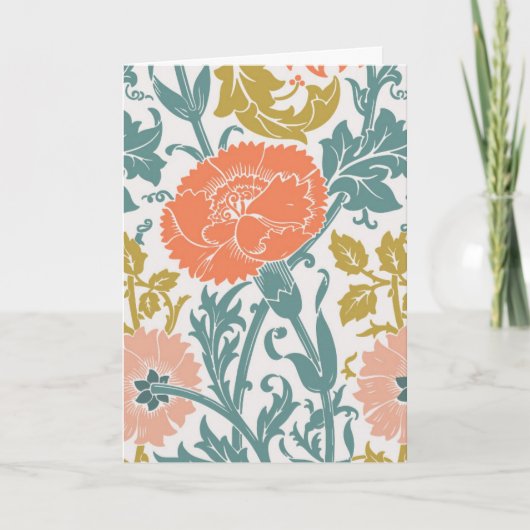  bloemenkunst & Jouw tekst, vs 2 Bedankkaart (Voorkant)