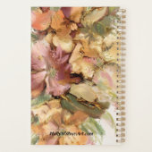 bloemenkunst van Holly Wellner Planner (Achterkant)