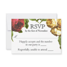 Bloemenkunstenaarsbruiloft RSVP