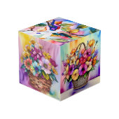 Bloemenkunstkubus Kubus (Achter hoekig)