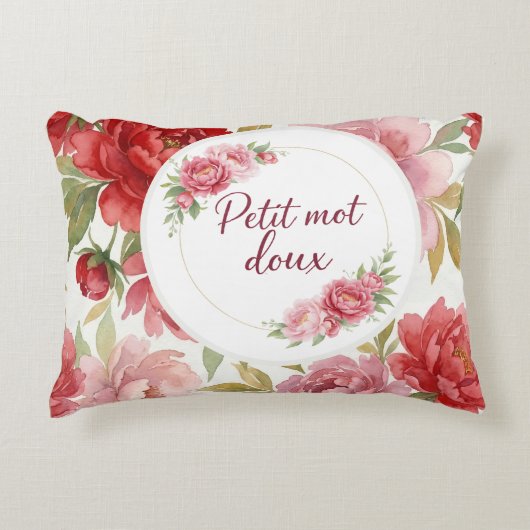 Bloemenkussen Accent Kussen (Voorkant)