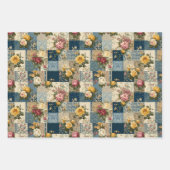 bloemenkussen inpakpapier vel (Voorkant 3)