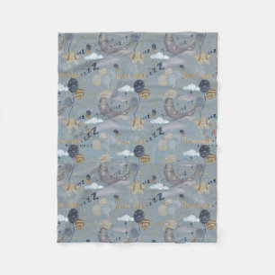 Bloemenkwekerij Print Fleece Baby deken
