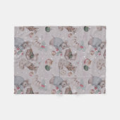 Bloemenkwekerij Vakantie print babydeken Fleece Deken (Voorkant (Horizontaal))