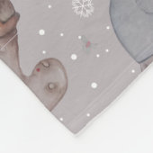 Bloemenkwekerij Vakantie print babydeken Fleece Deken (Hoek)