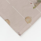 Bloemenkwekerij Whimsical print babydeken Fleece Deken (Hoek)