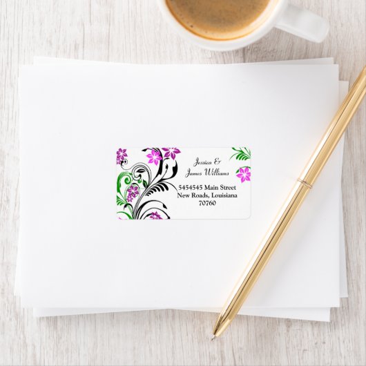  bloemenlabel etiket (Insitu)