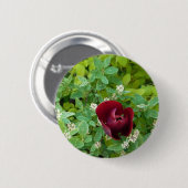 bloemenland in het voorjaar ronde button 5,7 cm (Voorkant /achterkant)