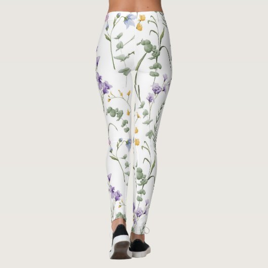bloemenlegging leggings (Achterkant)