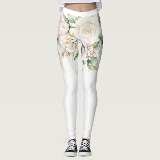 bloemenlegging leggings (Voorkant)