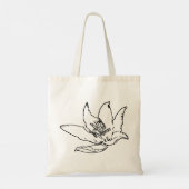 Bloemenlelie Tote Bag (Achterkant)