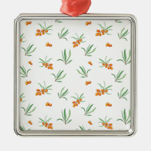 Bloemenlente Botanische Bloemen Metalen Ornament