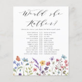 Bloemenlente zomer wil ze liever bruids douche (Voorkant)