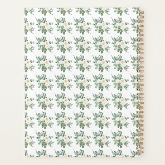 Bloemenleraar Planner | Aangepast cadeau (Achterkant)