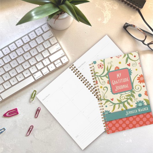  Bloemenlibel Dankbaarheidsjournaal Planner