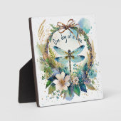 Bloemenlibel Eén dag tegelijk Fotoplaat (Voorkant)