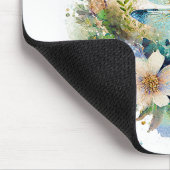 Bloemenlibel Eén dag tegelijk Muismat (Hoek)