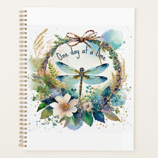 Bloemenlibel Eén dag tegelijk Planner (Voorkant)