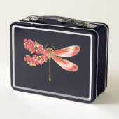 Bloemenlibel met sieraden sakura (Achterkant)