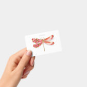 Bloemenlibel met sieraden sakura badge (Handheld)