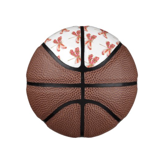 Bloemenlibel met sieraden sakura basketbal (Rechts)