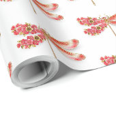 Bloemenlibel met sieraden sakura cadeaupapier (Rol Hoek)