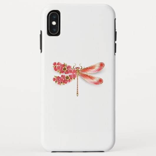 Bloemenlibel met sieraden sakura Case-Mate iPhone case (Achterkant)