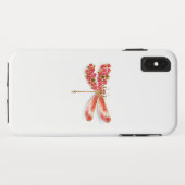 Bloemenlibel met sieraden sakura Case-Mate iPhone case (Achterkant (horizontaal))