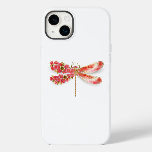 Bloemenlibel met sieraden sakura Case-Mate iPhone 14 plus hoesje