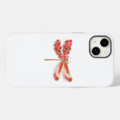 Bloemenlibel met sieraden sakura Case-Mate iPhone case (Achterkant (horizontaal))