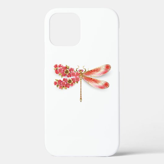 Bloemenlibel met sieraden sakura Case-Mate iPhone case (Achterkant)