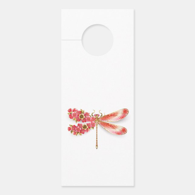 Bloemenlibel met sieraden sakura deurhanger (Voorkant)