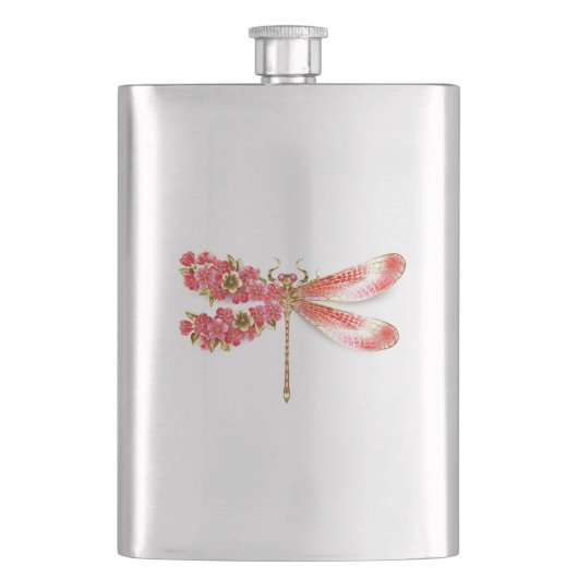 Bloemenlibel met sieraden sakura flacon (Voorkant)