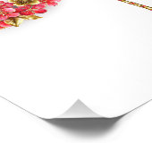 Bloemenlibel met sieraden sakura foto afdruk (Hoek)