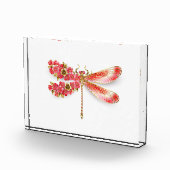 Bloemenlibel met sieraden sakura fotoblokken (Rechts)