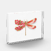 Bloemenlibel met sieraden sakura fotoblokken (Links)