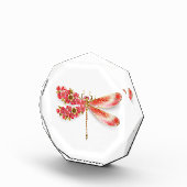Bloemenlibel met sieraden sakura fotoblokken (Rechts)