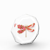 Bloemenlibel met sieraden sakura fotoblokken (Links)