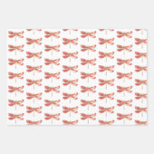 Bloemenlibel met sieraden sakura inpakpapier vel (Voorkant 3)