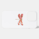 Bloemenlibel met sieraden sakura iPhone hoesje (Achterkant horizontaal)