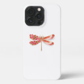 Bloemenlibel met sieraden sakura iPhone hoesje (Achterkant)