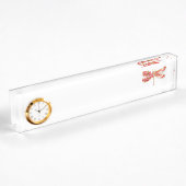 Bloemenlibel met sieraden sakura naambordje