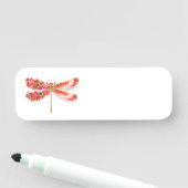 Bloemenlibel met sieraden sakura naamplaatje (In situ)