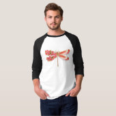 Bloemenlibel met sieraden sakura t-shirt (Voorkant volledig)