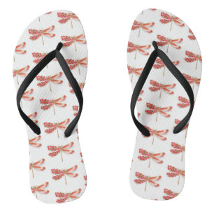 Bloemenlibel met sieraden sakura teenslippers