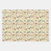 Bloemenlibellen Inpakpapier Vel (Voorkant 3)